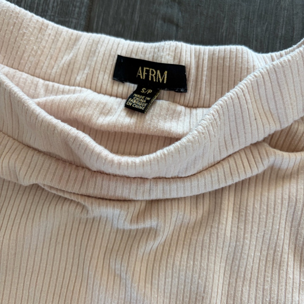 AFRM Ribbed Halter Dress - Picture 3 of 5